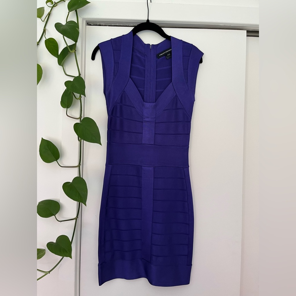 French Connection Danni Cap Sleeve Bandage Dress